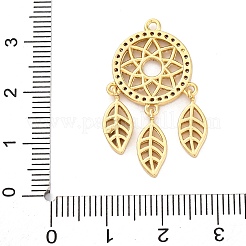 Crémaillère en laiton avec pendentifs en zircone cubique&nbsp;KK-Q010-14G