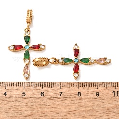 Colgantes de rhinestone de acero inoxidable 304&nbsp;RB-CBA5CCB-05B-G