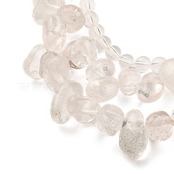 Braccialetti avvolgenti elasticizzati a tre passanti&nbsp;BJEW-JB05530-01