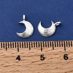 925 breloque lune texturée en argent sterling&nbsp;STER-K188-09B-S
