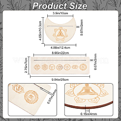 Ständer für Tarotkarten aus Holz&nbsp;DJEW-WH0034-34I-01