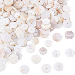 1 filo 2 stili di fili di perline di conchiglie d'acqua dolce naturali&nbsp;SHEL-TA0001-43