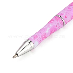 Tema san valentino motivo a cuore in plastica con penna a sfera in ferro&nbsp;LS-FIND-D032-01D