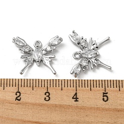 Colgante micropavé cubic zirconia de latón&nbsp;KK-H460-52P