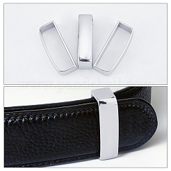1 ensemble de boucles de ceinture en alliage&nbsp;DIY-GF0005-80P