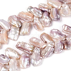 Perles de perles de keshi baroques naturelles&nbsp;PEAR-S022-04C