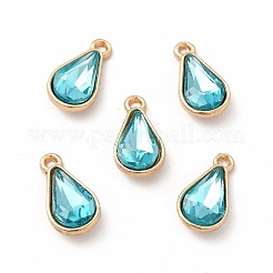 Pendenti in vetro sfaccettato con strass&nbsp;FIND-G049-01G-03