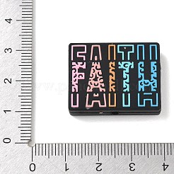 Perles de silicone inspirantes&nbsp;SL-CBAF318-C04