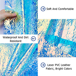 Laser-PVC-Lederstoff&nbsp;FIND-WH0139-76A