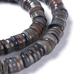 Natürlichen Süßwasser-Muschelperlen Stränge&nbsp;BSHE-I016-04