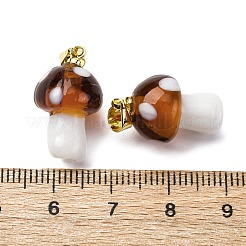 Pendentifs vernissées manuelles&nbsp;LAMP-S069-08G-05