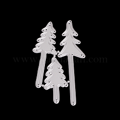Weihnachtsbaum Rahmen Kohlenstoffstahl Stanzformen Schablonen&nbsp;DIY-F036-09