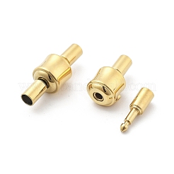 Placcatura ionica (ip) fermagli europei in acciaio inossidabile 304&nbsp;STAS-Z115-04G-06