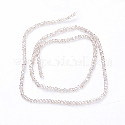 Galvanisieren Glasperlen&nbsp;X-EGLA-F003-C13