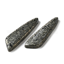 Natürliche Pyrit-Anhänger&nbsp;G-L617-H05-10x40mm