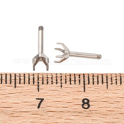 Accesorios para pendientes de acero inoxidable 304&nbsp;STAS-B091-02C-04P