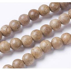 Naturholzperlen Stränge&nbsp;X-WOOD-J001-02-6mm