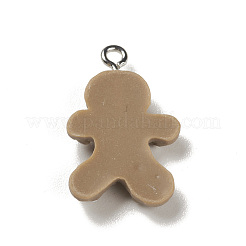 Pendentifs de noël en résine opaque&nbsp;RESI-K023-01C