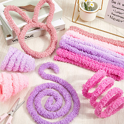10 Stück 5 Farben Korallenfleece-Sticks&nbsp;DIY-CP0011-72