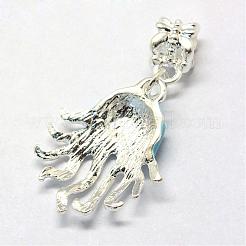 Legierung Emaille europäische baumeln Charms&nbsp;MPDL-R046-03A