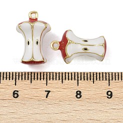 Pendentifs d'émail en laiton &nbsp;KK-I358-070G-03