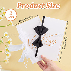 Cartes de vœux de mariage en papier&nbsp;AJEW-CP0011-25C