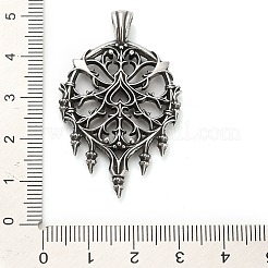 Pendentifs Halloween en acier inoxydable chirurgical 316&nbsp;X-STAS-A123-01C-AS