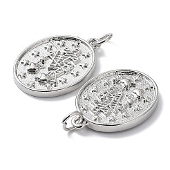 Pendenti con medaglie in ottone&nbsp;KK-R148-06P