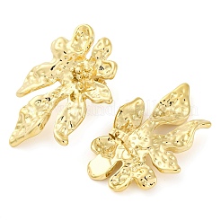 Orecchini a bottone a forma di fiore in acciaio inossidabile 304 per donna&nbsp;EJEW-U023-08G