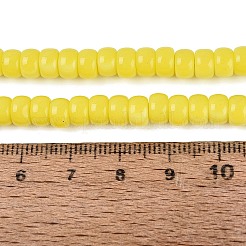 Opache perle di vetro fili&nbsp;GLAA-NH0002-B01-C07