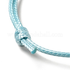 Koreanisch gewachsten Polyester-Schnur Armband machen&nbsp;AJEW-JB00011-12