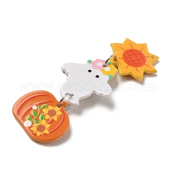 Grands pendentifs acryliques imprimés halloween&nbsp;AC-CBACFA6-01A-P