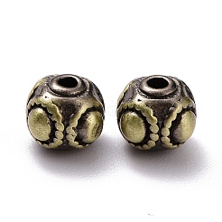 Ottone perline stile tibetano&nbsp;KK-P214-10BAB