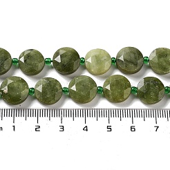 Natürliche chinesische Jade/südliche Jade Perlen Stränge&nbsp;G-NH0004-041