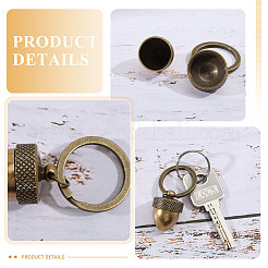 Porte-clés en laiton&nbsp;KEYC-CA00003