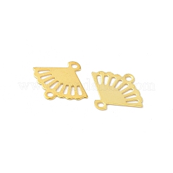 Ciondoli connettori cavi in ottone tagliati al laser&nbsp;KK-K277-12G