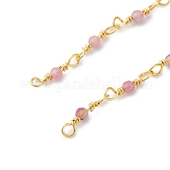 Ottone catena di produzione collana&nbsp;KK-K337-13G-03