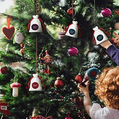 Kits para hacer bolsas de regalo de navidad diy&nbsp;DIY-WH0189-10
