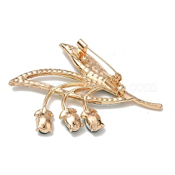 Broche épingle en alliage et strass&nbsp;RB-CBAFA74-01