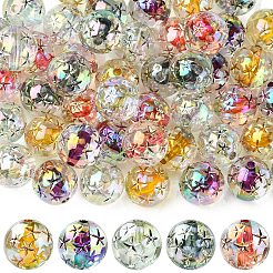 5 Stück transparente Acrylperlen&nbsp;TACR-YW0003-29A