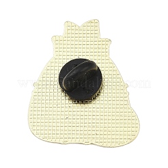 Katzenform mit Ananas-Emaille-Ansteckern&nbsp;JEWB-I052-02G-02