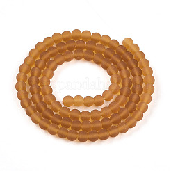 Fili di perline do vetro trasparente&nbsp;GLAA-T032-T4mm-MD23