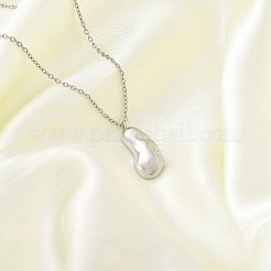 Collier pendentif en acier inoxydable 304&nbsp;NJEW-K255-23P