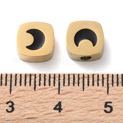 Ionenplattierung (IP) 304 Edelstahlperlen&nbsp;STAS-Q333-12G-02