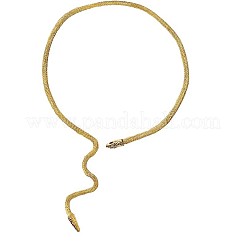 Gargantilla ajustable de aleación con diseño de serpiente y rhinestone&nbsp;FS-WGFB1C6-01