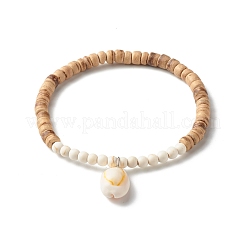 Ensemble de bracelets extensibles synthétiques turquoise (teints) à puissance énergétique pour filles et femmes&nbsp;BJEW-JB06785