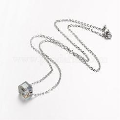 Collane con ciondolo in acciaio chirurgico inossidabile 316&nbsp;NJEW-JN01601