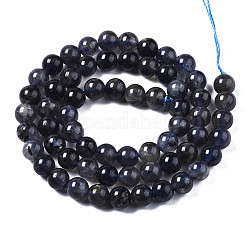 Natürliche Iolith / Cordierit / Dichroit Perlen Stränge&nbsp;X-G-S376-005A