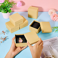 Cajas de regalo de joyería de papel rectangular&nbsp;CON-TAC0010-91G