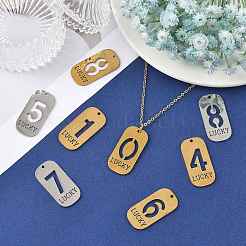 10 pendentif en acier inoxydable 304&nbsp;STAS-FS0002-17P